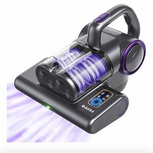 Purple and Black Vacuum Cleaner
